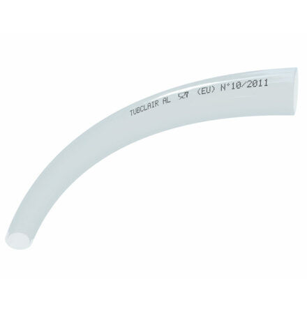 Slang PVC 25x33mm Transparent Livsmedelsgodknd