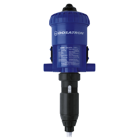 Vattenhydraulisk pump 2500 l/h 0,2-2% (DOSATRON D25RE2AF) Aflas