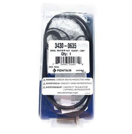 Standard EPDM seal repair kit (PENTAIR Hypro3430-0635)