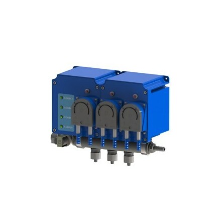 Doseringsutrustning tv�tt 230VAC 2 pumpar 20 l/h (Dosiper ECODOT)